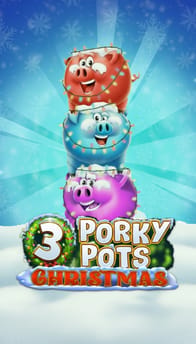3 Porky Pots Christmas